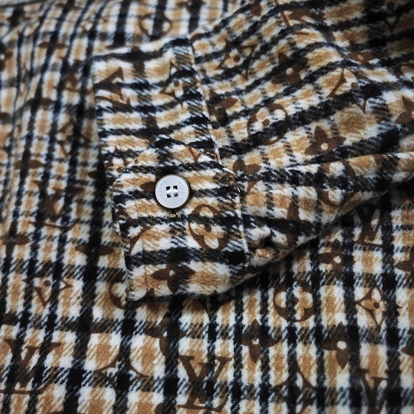 Louis Vuitton Monogram Embroidered Check Jacket - Picture 4 of 10